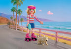 PLAYMOBIL BARBIE - MALIBU PROMENADE À MALIBU #72126