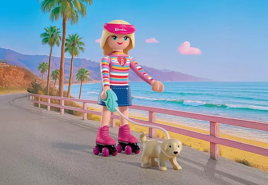 PLAYMOBIL BARBIE - MALIBU PROMENADE À MALIBU #72126