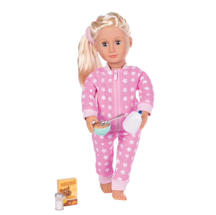 OG CLOTHES SET - PINK PAJAMAS WITH CEREAL FOR OG