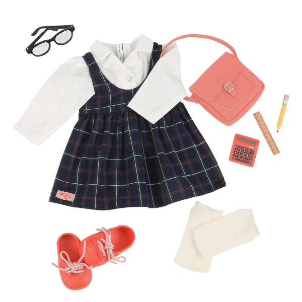 LUXURY CLOTHING SET OG - "SCHOOL UNIFORM" SKIRT AND SHIRT