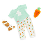 ENSEMBLE VÊTEMENTS OG - PYJAMA POUR POUPÉE (BEDTIME BUNNY) 46 CM (18")