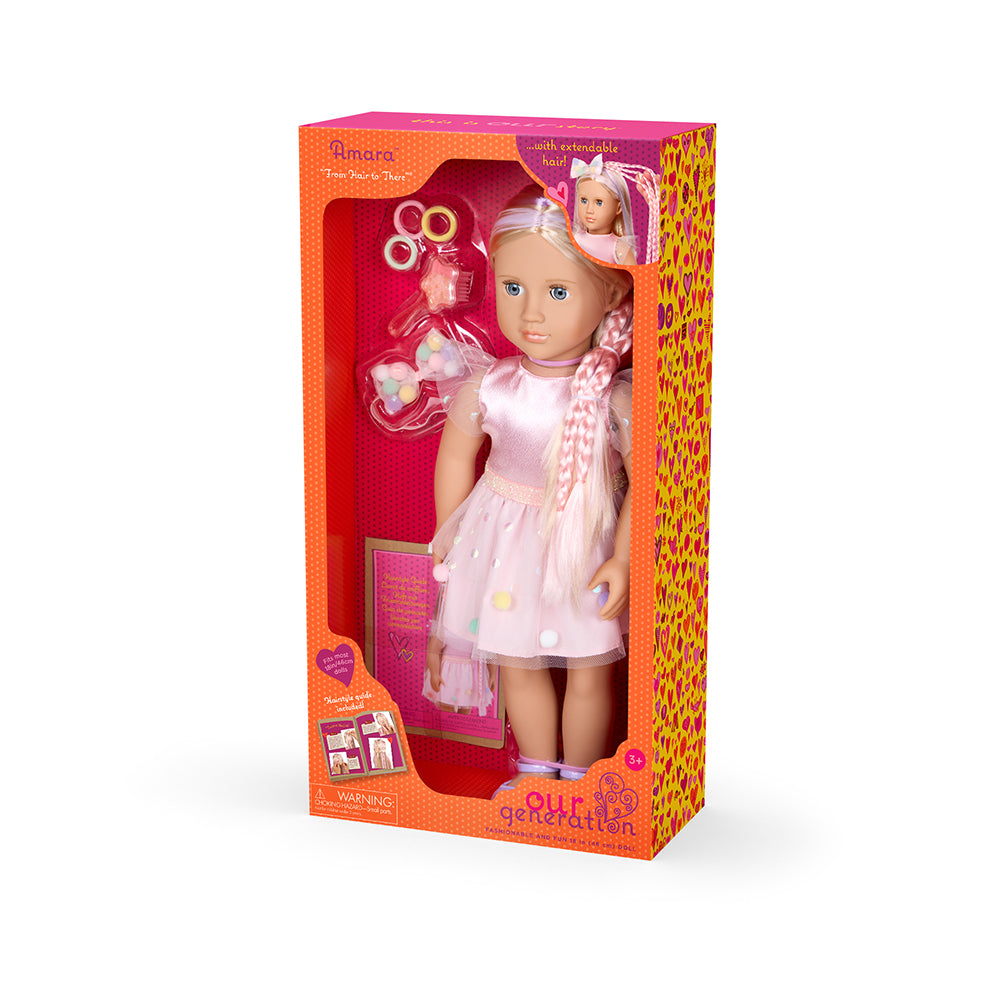 OG DOLL & HAIR - AMARA 46 CM (18")