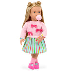 OUR GENERATION DELUXE DOLL - KAT AND THE SWEETS 18"