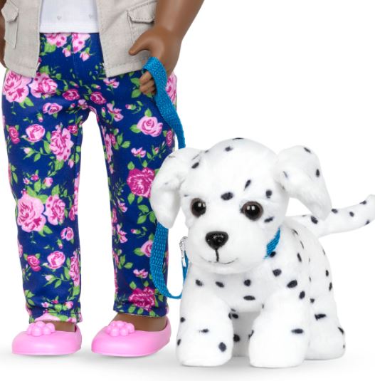 OG - PLUSH DALMATIAN PUPPY AND ACCESSORIES - 6"(15CM)