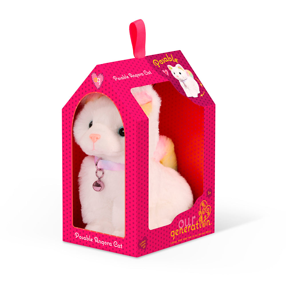 OG - KITTEN - ARTICULATED ANGORA CAT