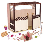 OG HORSE - "ACRES OF ADVENTURE" STABLE FOR 18" (46CM) DOLL