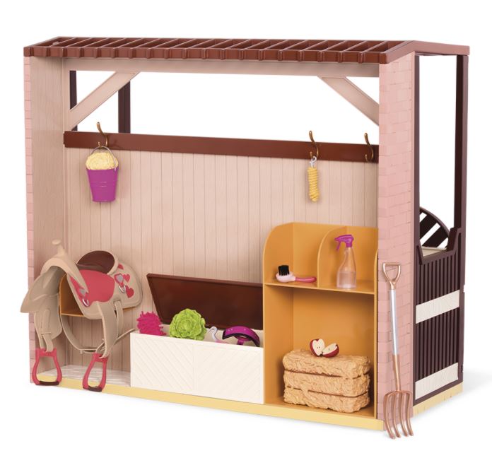 OG HORSE - "ACRES OF ADVENTURE" STABLE FOR 18" (46CM) DOLL