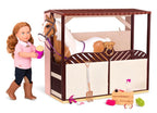 OG HORSE - "ACRES OF ADVENTURE" STABLE FOR 18" (46CM) DOLL