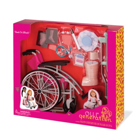 OG LUXURY ACCESSORIES - ON THE ROAD TO RECOVERY FOR 18-INCH DOLL