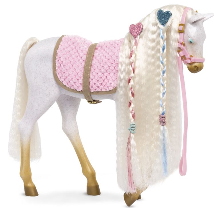 CHEVAL OG - POULAIN ANDALUSIAN 12"(30CM) POUR POUPÉE DE 18"(46CM)
