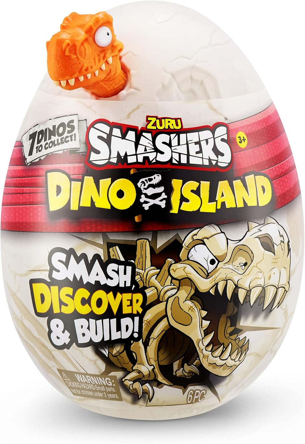SÉRIE SMASHERS - OEUF MYSTÈRE DINO ISLAND ASST