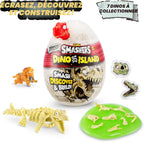 SÉRIE SMASHERS - OEUF MYSTÈRE DINO ISLAND ASST