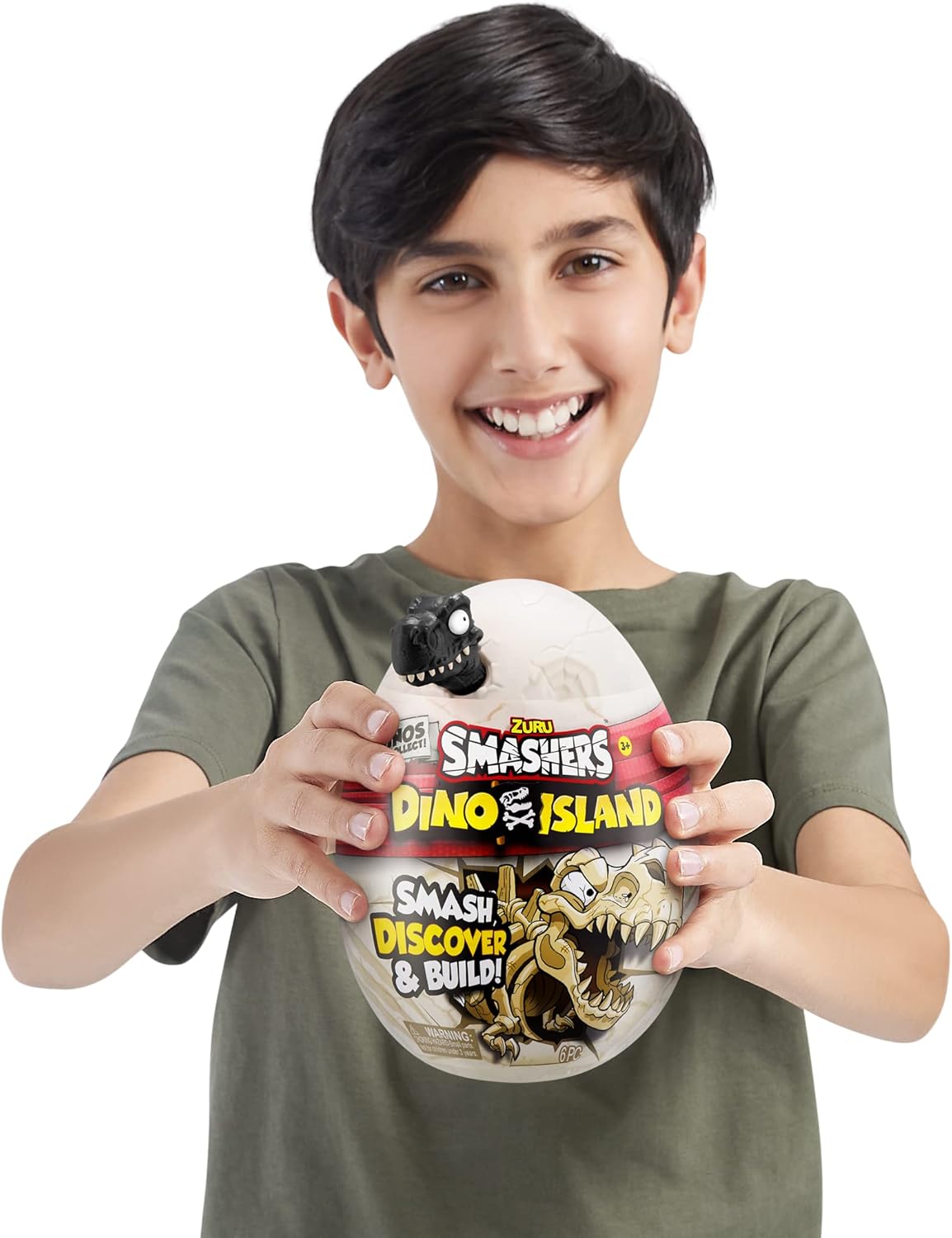 SÉRIE SMASHERS - OEUF MYSTÈRE DINO ISLAND ASST