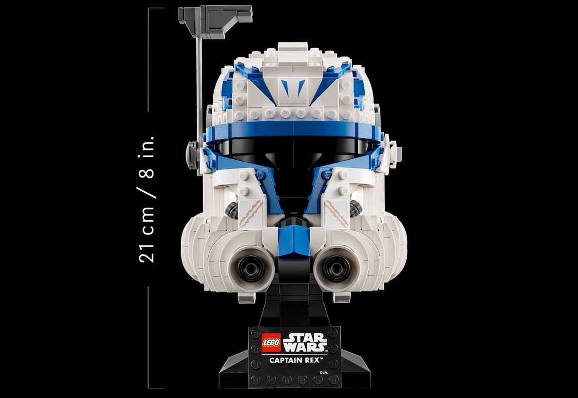 LEGO STAR WARS - LE CASQUE DU CAPITAINE REX #75349