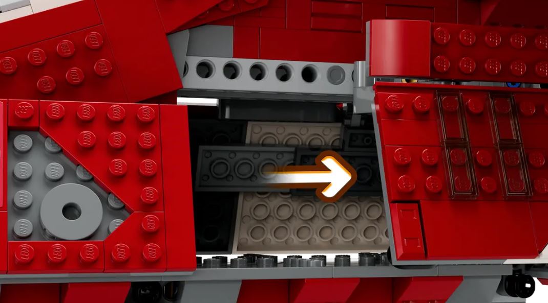LEGO STAR WARS - LE VAISSEAU DE LA GARDE DE CORUSCANT #75354