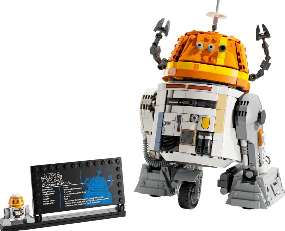 LEGO STAR WARS - LE DROÏDE ASTROMÉCANO CHOPPER (C1-10P) #75416