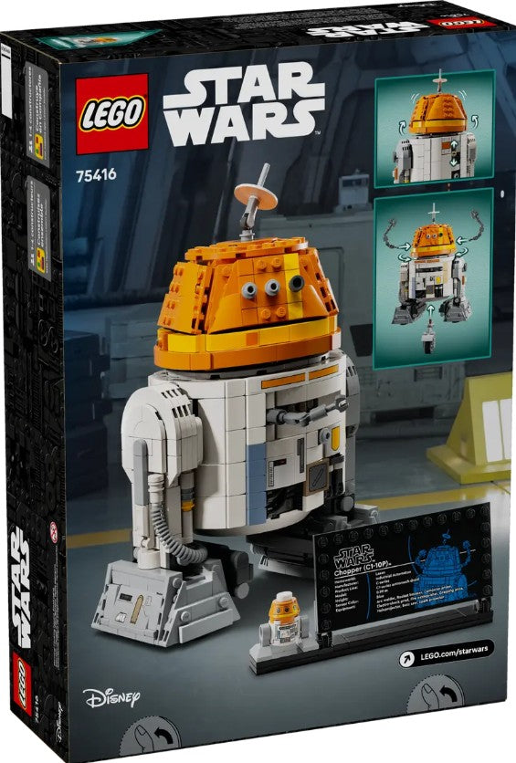 LEGO STAR WARS - LE DROÏDE ASTROMÉCANO CHOPPER (C1-10P) #75416
