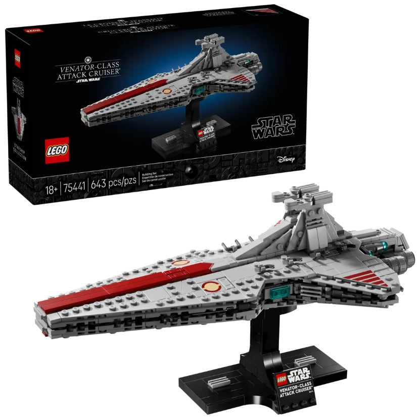 LEGO STAR WARS - THE VENATOR-CLASS REPUBLIC ATTACK CRUISER #75441