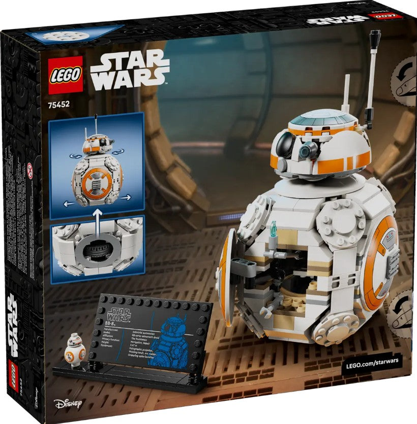 LEGO STAR WARS - LE DROÏDE ASTROMÉCANO BB-8 #75452