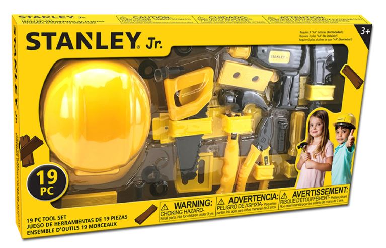 STANLEY JR. - 19-PIECE MEGA TOOL SET