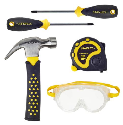 STANLEY JR. - ENSEMBLE DE 5 OUTILS RÉELS