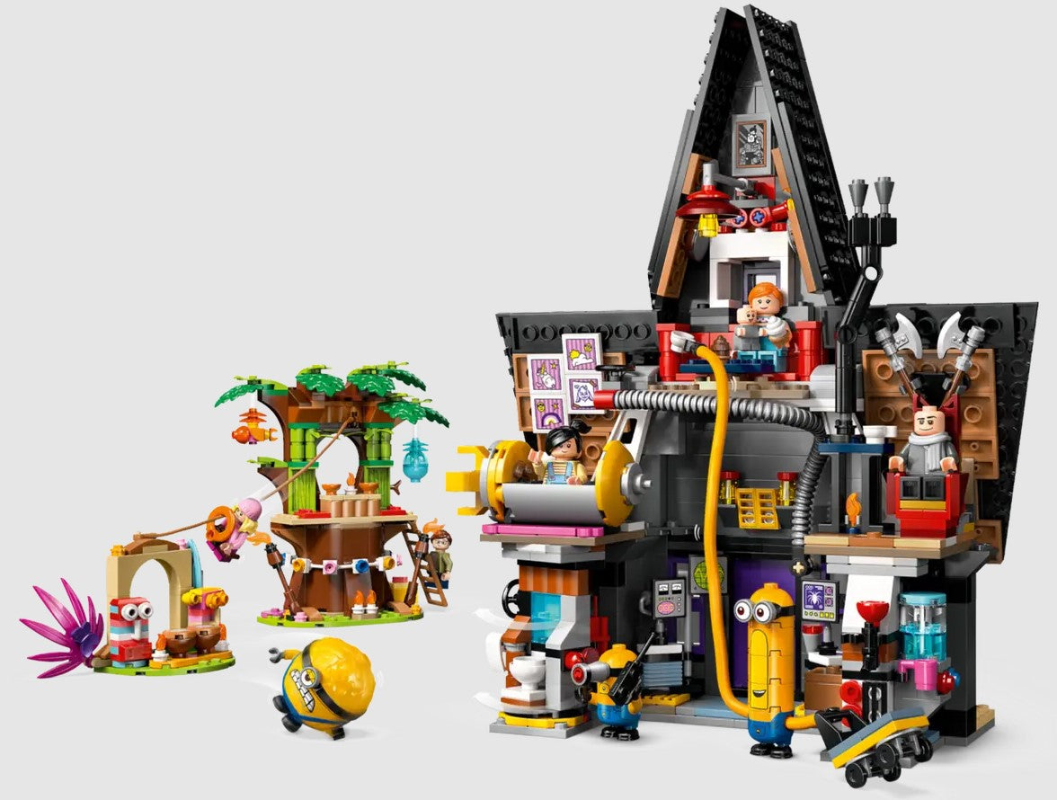 LEGO MINIONS - LES MINIONS ET LE MANOIR FAMILIAL DE GRU #75583