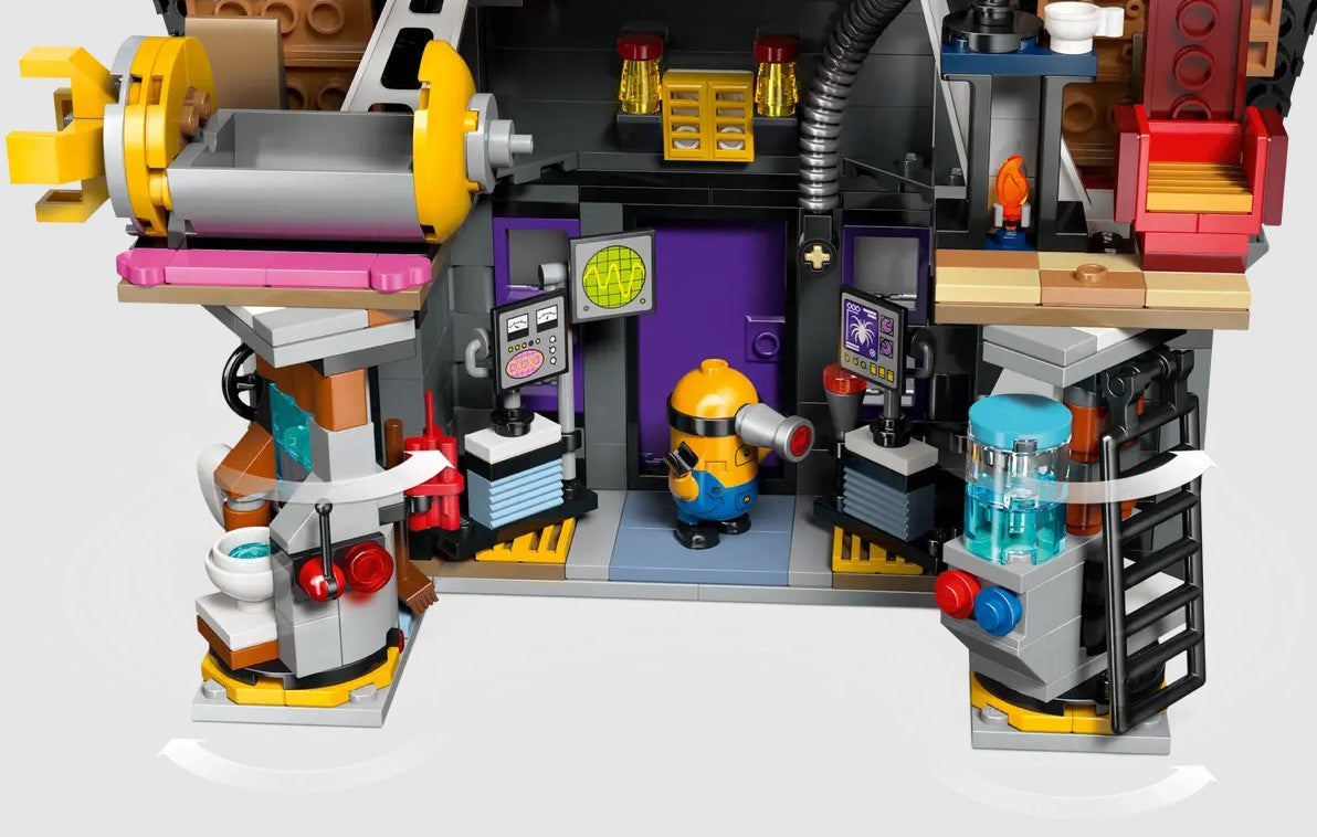LEGO MINIONS - LES MINIONS ET LE MANOIR FAMILIAL DE GRU #75583