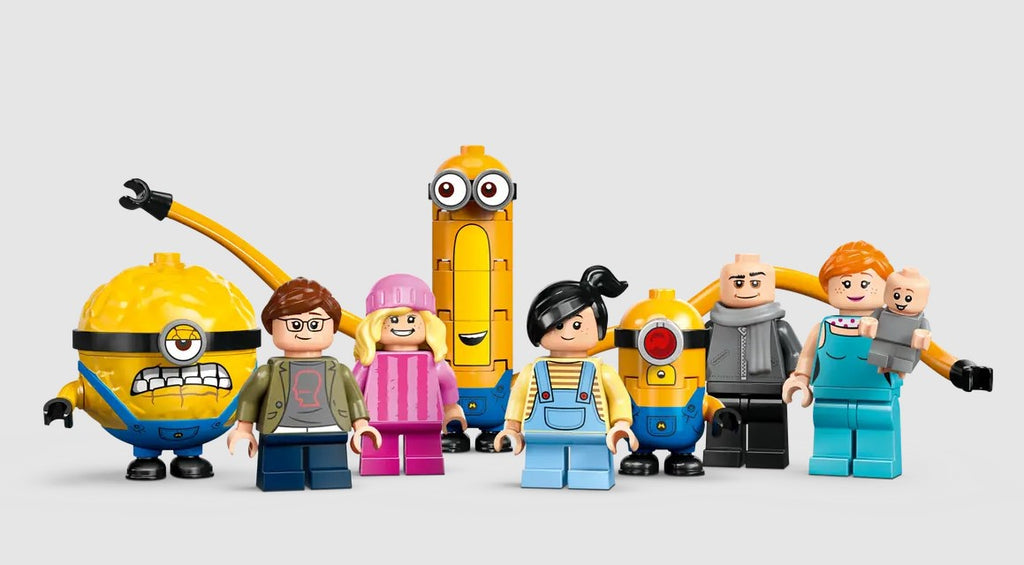 LEGO MINIONS - LES MINIONS ET LE MANOIR FAMILIAL DE GRU #75583