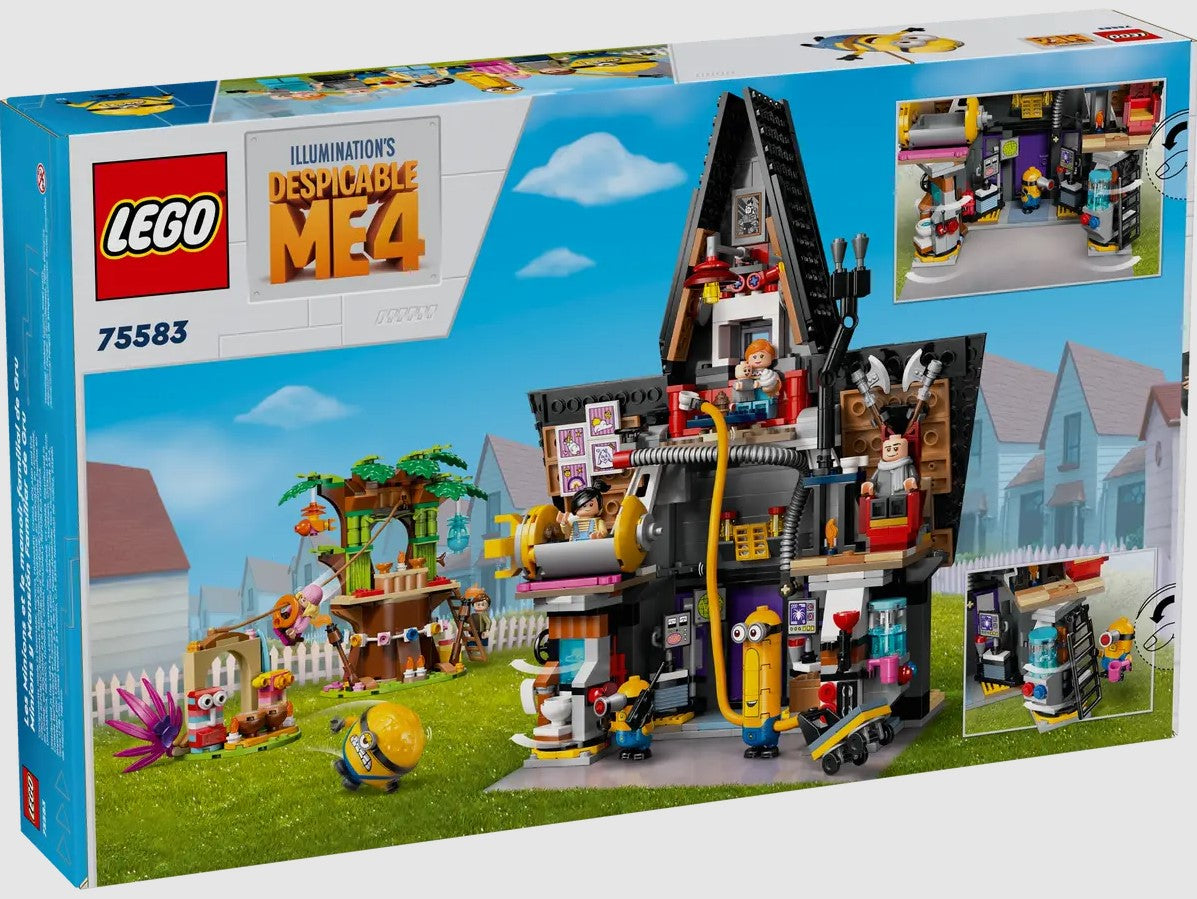 LEGO MINIONS - LES MINIONS ET LE MANOIR FAMILIAL DE GRU #75583