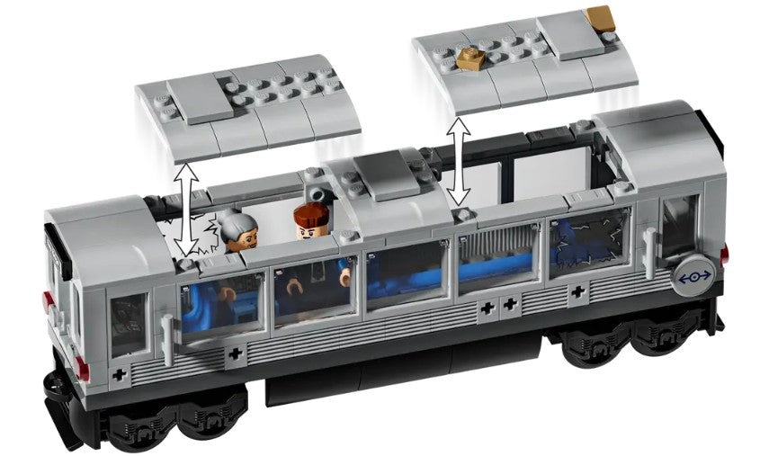 LEGO SUPER HEROES MARVEL - SPIDER-MAN AND DOC OCK SUBWAY SCENE #76321