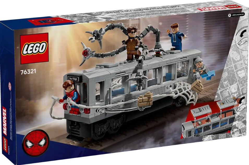 LEGO SUPER HEROES MARVEL - SPIDER-MAN AND DOC OCK SUBWAY SCENE #76321