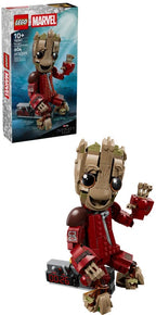 LEGO MARVEL - GROOT EN COMBINAISON DE RAVAGEUR #76341