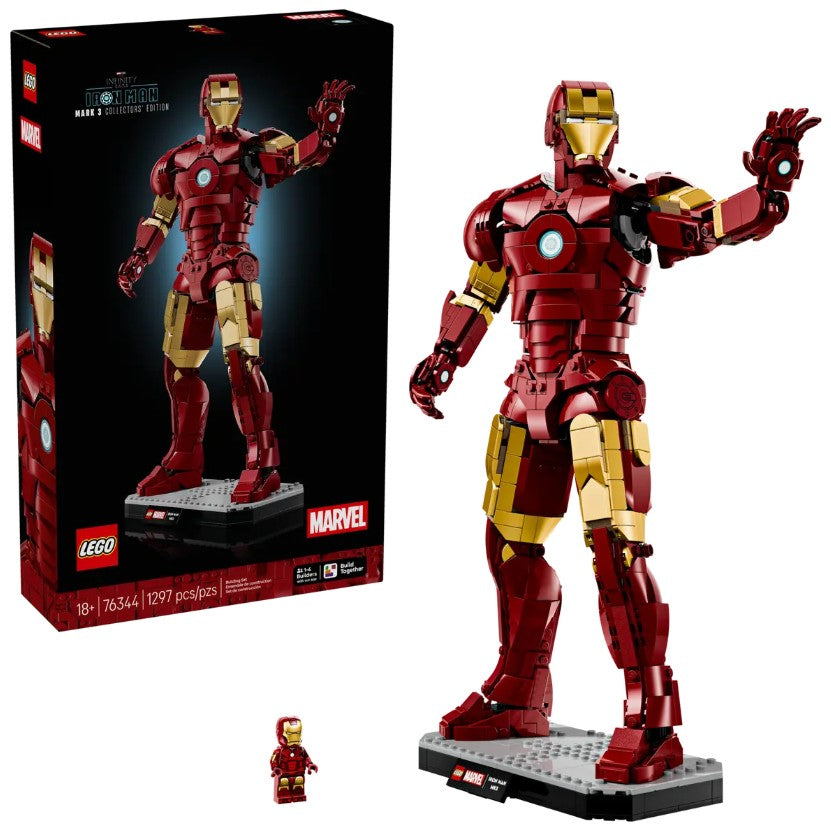 LEGO MARVEL - IRON MAN MARK 3 – ÉDITION DE COLLECTION #76344