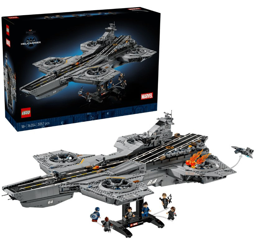 LEGO MARVEL - L'HÉLIPORTEUR DU S.H.I.E.L.D. #76354