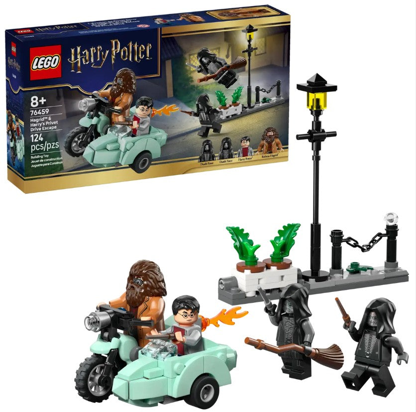 LEGO HARRY POTTER - L'ÉVASION DE PRIVET DRIVE DE HAGRID ET HARRY #76459