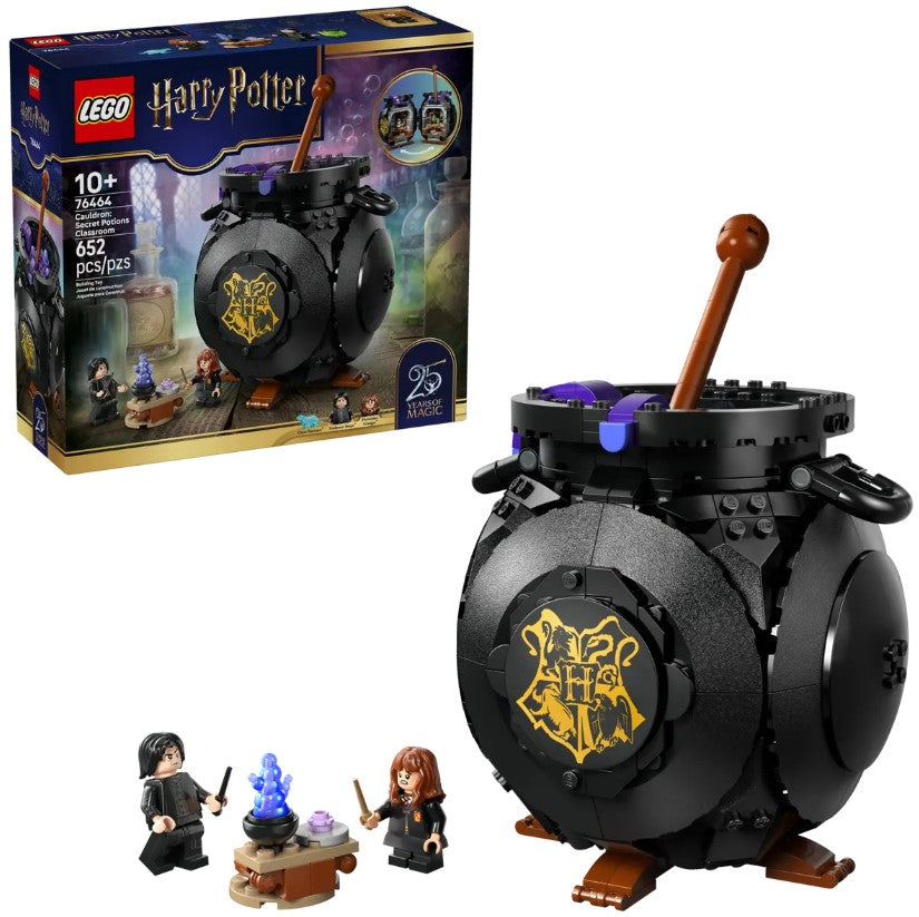 LEGO HARRY POTTER - LE CHAUDRON - LA SALLE SECRÈTE DU COURS DE POTIONS #76464