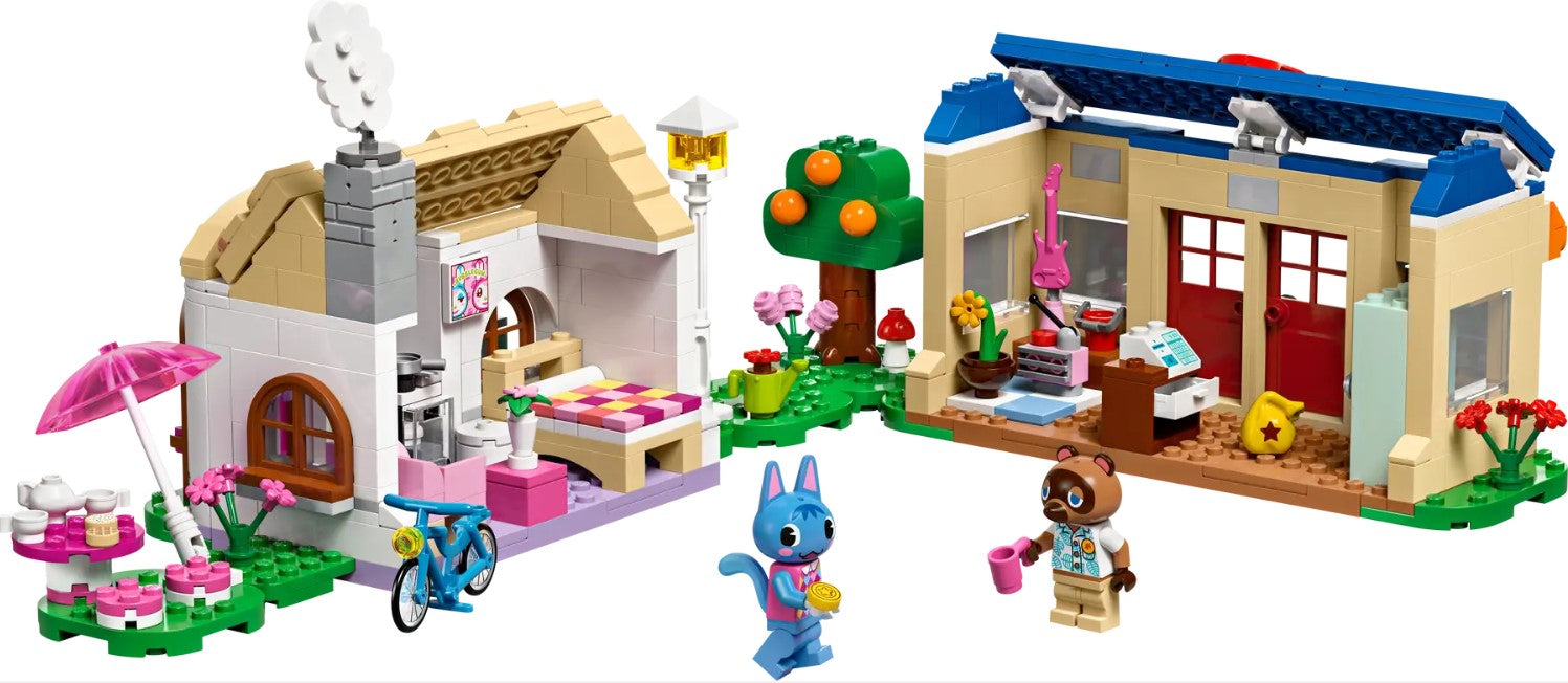 LEGO ANIMAL CROSSING - LA BOUTIQUE NOOK ET LA MAISON DE ROSIE #77050