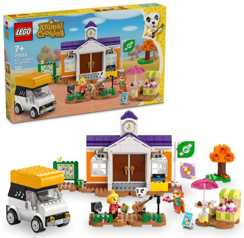 LEGO ANIMAL CROSSING - CONCERT DE KÉKÉ SUR LA PLACE #77052