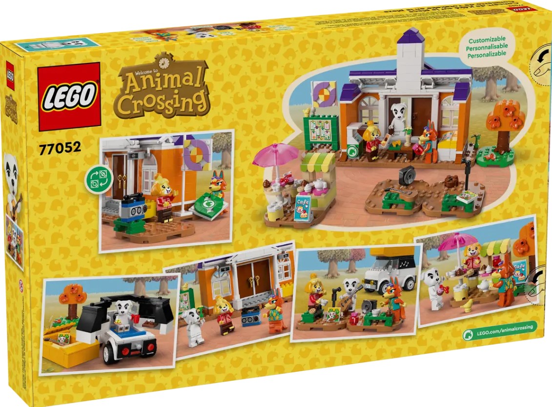 LEGO ANIMAL CROSSING - CONCERT DE KÉKÉ SUR LA PLACE #77052