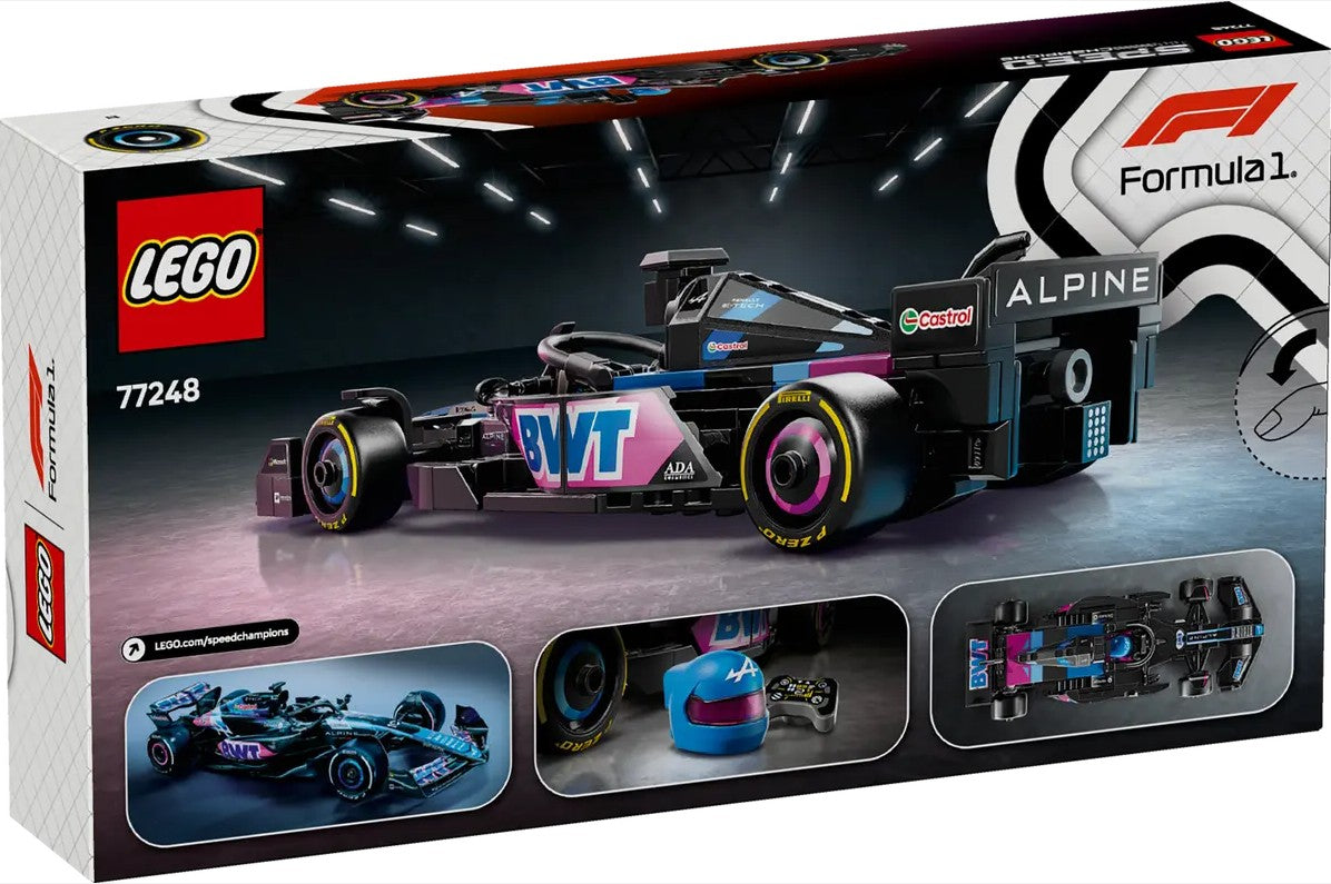 LEGO SPEED CHAMPIONS - VOITURE DE COURSE BWT ALPINE F1 TEAM A524 #77248