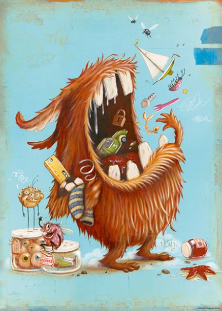 HEYE JIGSAW PUZZLE 1000 PIECES - ZOZOVILLE THE OMNIVORE #78-29967