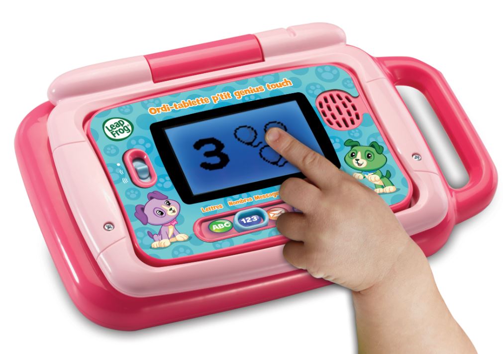 LEAPFROG - 2-IN-1 TOUCH TABLET PINK