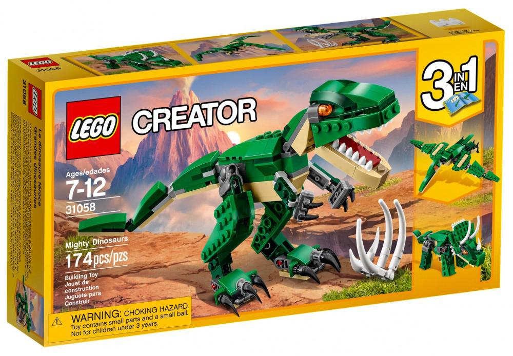 LEGO CREATOR - LE DINOSAURE FÉROCE #31058