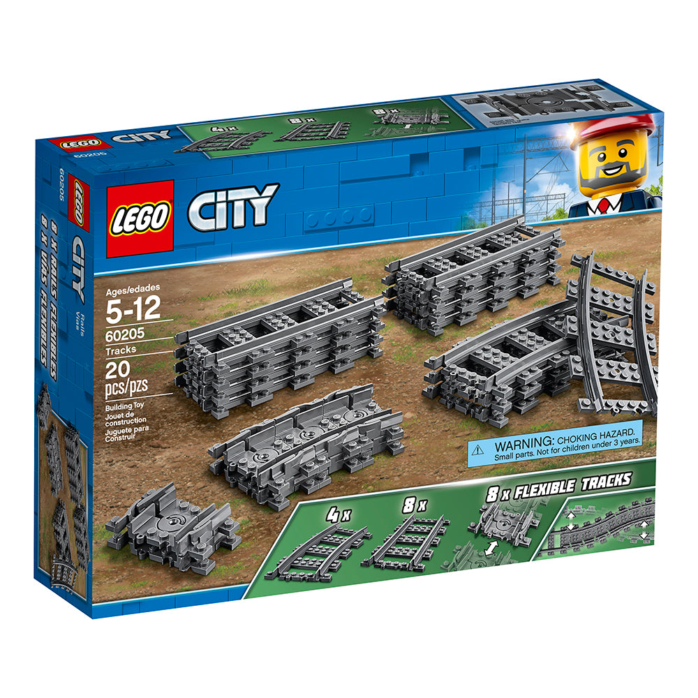 LEGO CITY TRAINS - RAIL DE CHEMIN DE FER #60205