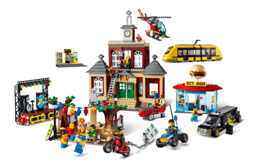 LEGO CITY - LA PLACE DU CENTRE-VILLE # 60271