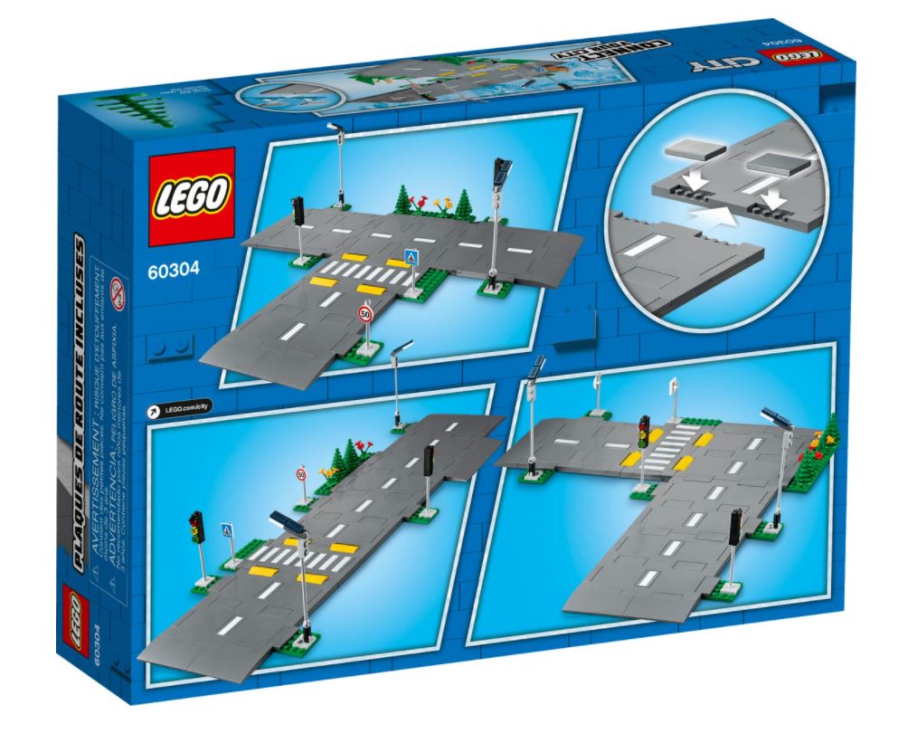 LEGO CITY - INTERSECTION À ASSEMBLER #60304