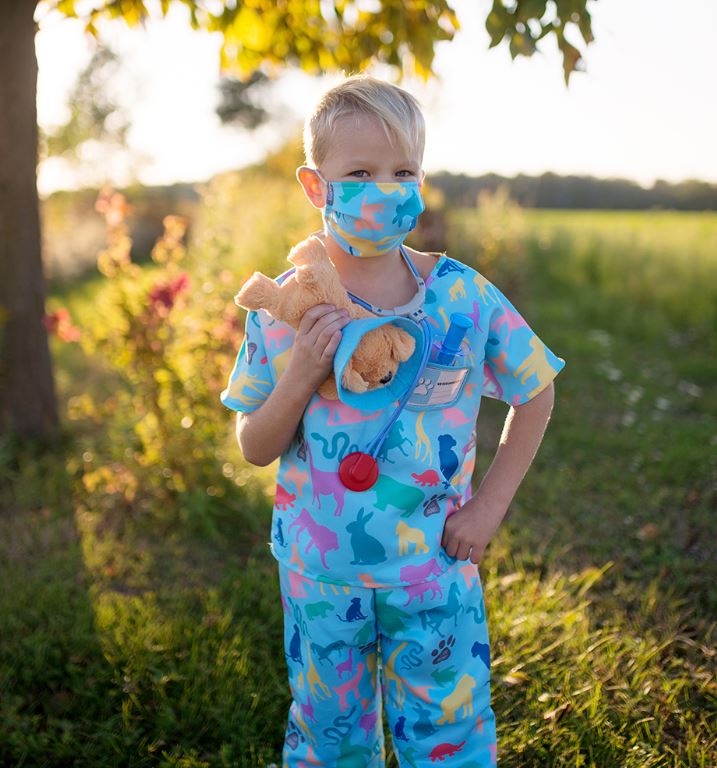 VETERINARIAN COSTUME 5-6 YEARS