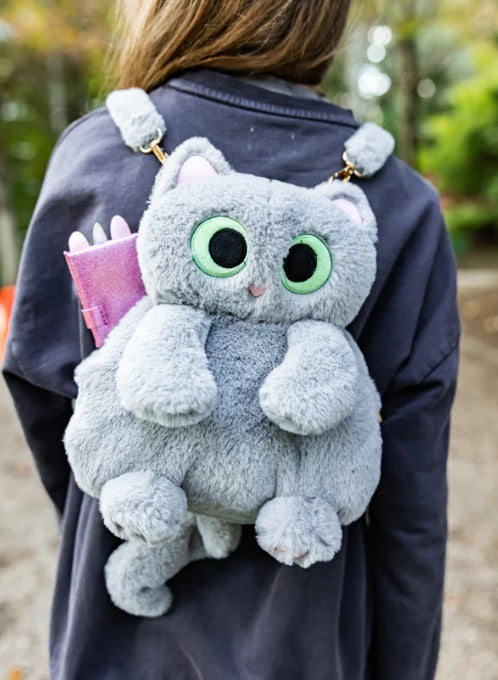 SAC À DOS CHATON MIGNON EN PELUCHE