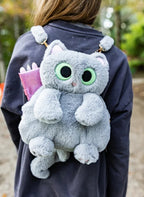 SAC À DOS CHATON MIGNON EN PELUCHE