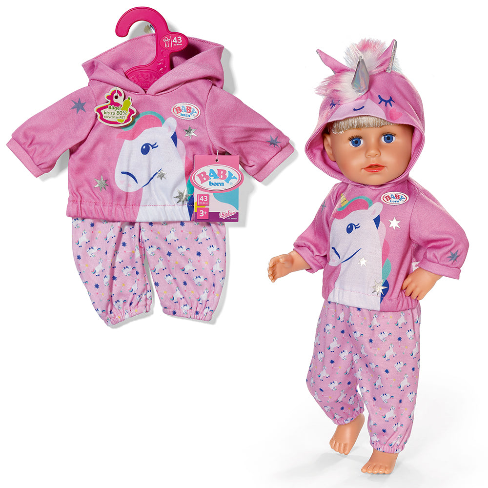 BABY BORN - VÊTEMENT TENUE DE LICORNE POUR POUPÉE 43CM (17")